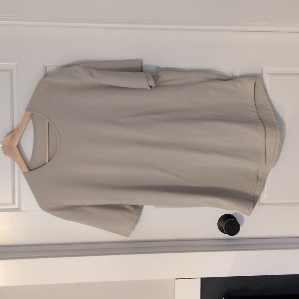 BYLT Shirt Mens XL Beige Shirt
